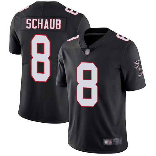 Atlanta Falcons Limited Black Men Matt Schaub Alternate Jersey NFL Football #8 Vapor Untouchable